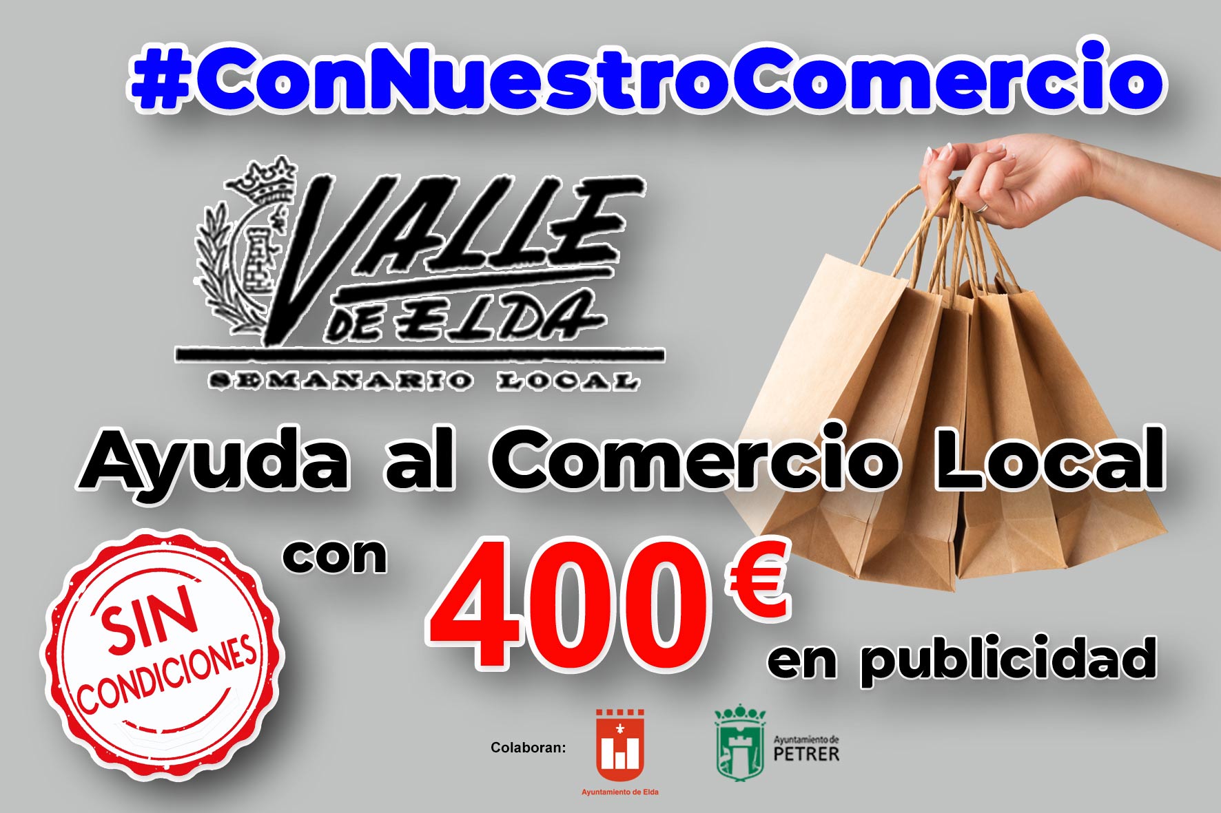 Valle De Elda Promueve Una Campana De Publicidad Gratuita De Apoyo Al Comercio Local Valle De Elda